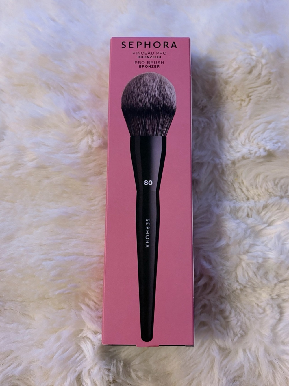 SEPHORA COLLECTION Pro Bronzer Brush #80 Makeup Fluffy Brush NIB NWT